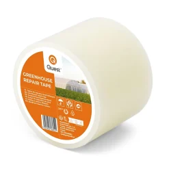 Ruban de réparation autocollant pour film horticole, 75mm/15m, transparent