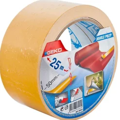 Ruban double face 25m largeur 50mm