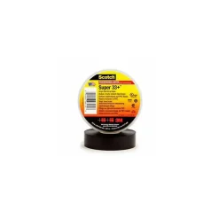 Ruban isolant électricien Super 33+ noir 19x20mm - 3M - 80021