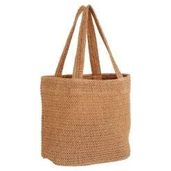 Sac Cabas Parade en Paille de Papier - Sac Fourre-Tout Pratique 31x46 cm