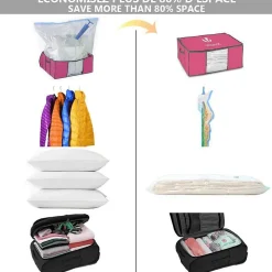 Sac de rangement sous vide aspirateur Lot de 22 pcs VOUNOT