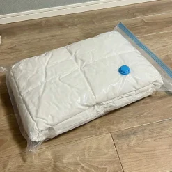 Sac de rangement sous vide MSV - Parfum lavande - 100x110 cm - Couleur Noir