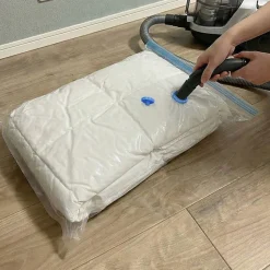 Sac de rangement sous vide parfum lavande - MSV - 40x60 cm - Bleu - Oui