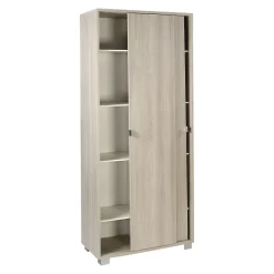Sarmog Meuble 2 portes coulissantes en kit Blanc