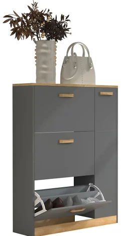Schuhschrank Schuhkipper Schrank Halom L