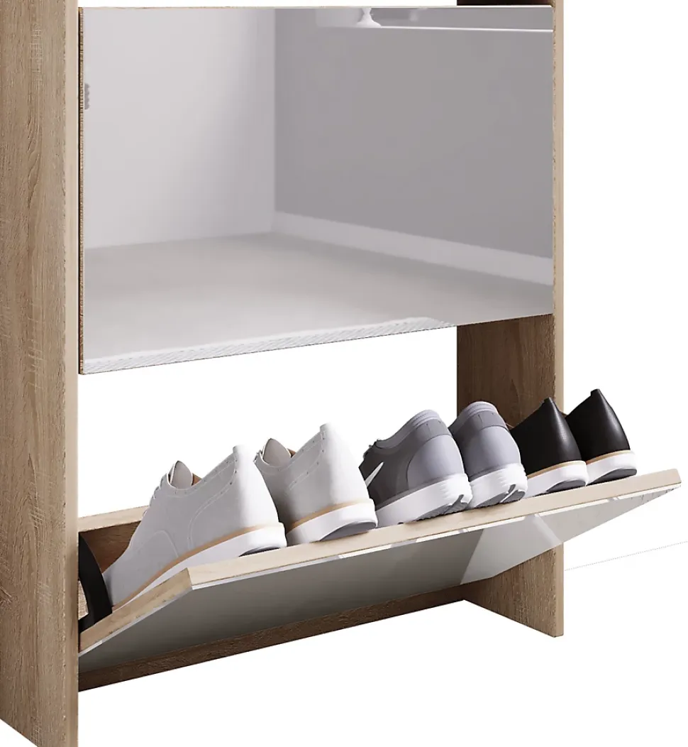 Schuhschrank Schuhkipper Spiegel Stido L