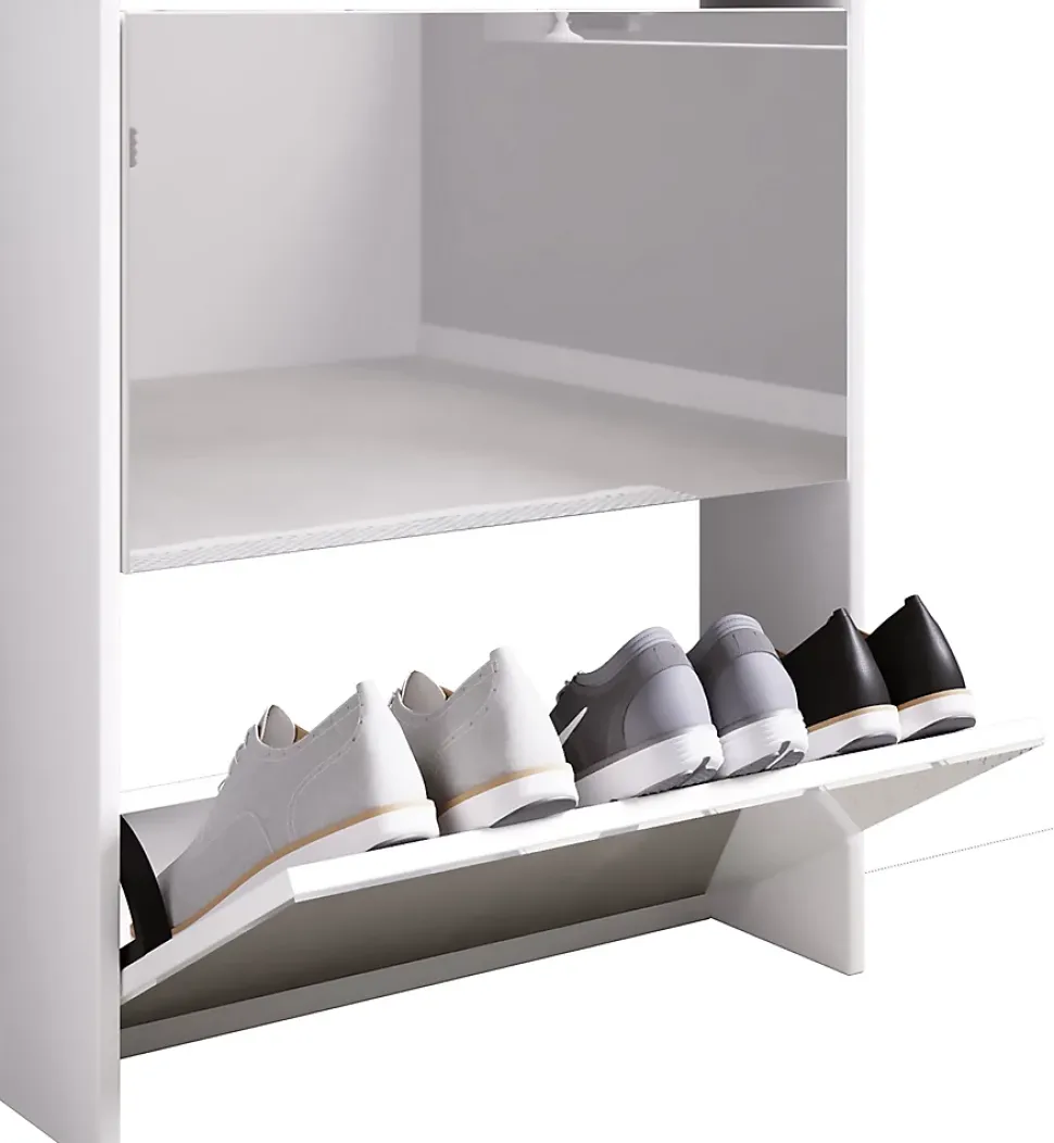 Schuhschrank Schuhkipper Spiegel Stido L