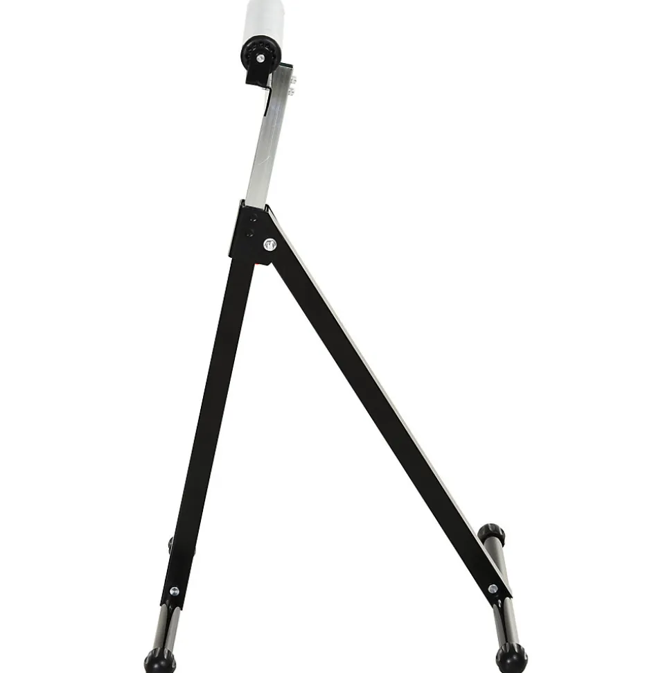 Servante à rouleau pliable - servante d'atelier à rouleau - max 90 Kg - H. 68-110 cm - métal rouge noir