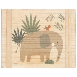 Set de 3 cagettes enfant Jungle - bois - Atmosphera