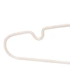 Set de 10 cintres ronds métal PVC - Noir- 5five