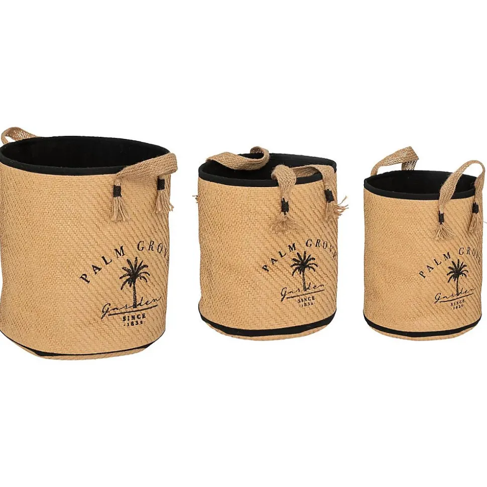 Set de 3 paniers Bota - papier - Atmosphera