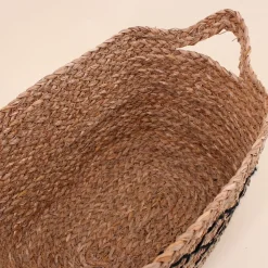 Set de 3 paniers en fibres naturelles