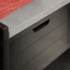 SoBuy Banc de Rangement à Chaussures avec 1 Tiroir Noir 91x30x50cm Fonctionnel FSR63-II-SCH