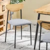 SoBuy Ensemble Table à Manger 5 Pièces avec Chaises pour Petits Espaces
