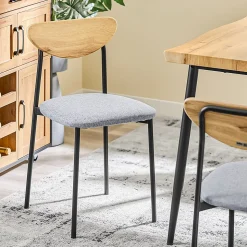 SoBuy Ensemble Table à Manger 5 Pièces avec Chaises pour Petits Espaces
