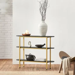 SoBuy OGT22-WN Set de Table + 4 Tabourets Ensemble Table de Bar Bistrot + 4 Tabourets de Bar avec Repose-Pieds(Blanc)