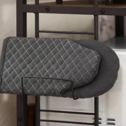 SoBuy Support pour Micro-Ondes à Double Étagère en Fer avec Charge Max 40 kg KCR08-PF