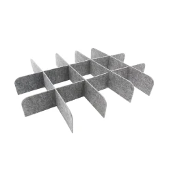 Séparateur de tiroir en feutre gris l. 65,9 cm Box & Beyond