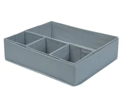 Séparateur de tiroir Pratik gris 48 cm, 5 pièces