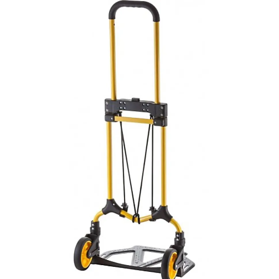 STANLEY 176580 - Diable Pliant léger et compact - Charge Max 70 kg - Jaune et Noir
