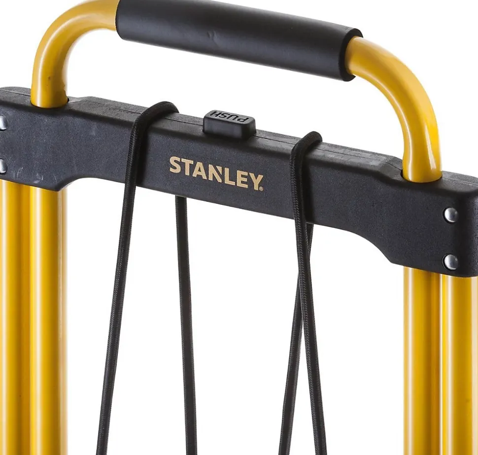 STANLEY 176580 - Diable Pliant léger et compact - Charge Max 70 kg - Jaune et Noir