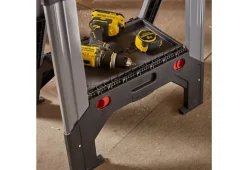 STANLEY Lot de 2 tréteaux bi-matière ajustables FatMax