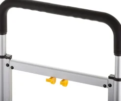 Stanley Opvouwbare Plate-forme PC517 - Max. 120KG - Aluminium - 68 x 41 x 92 CM - Plate-forme antidérapante - Zwart/Geel