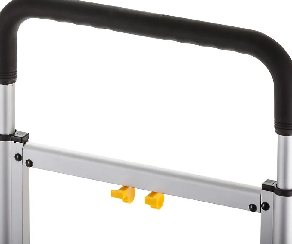Stanley Opvouwbare Plate-forme PC517 - Max. 120KG - Aluminium - 68 x 41 x 92 CM - Plate-forme antidérapante - Zwart/Geel