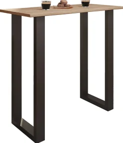 Ställbart bord i trä Xona 110x50