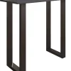 Ställbart bord i trä Xona 110x50