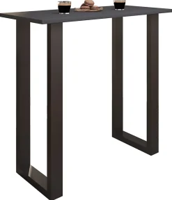 Ställbart bord i trä Xona 110x50