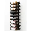 Support à bouteilles Série W3 pour 18 bouteilles, métal noir
