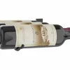 Support à bouteilles Série W pour 3 bouteilles profond, métal fini noir