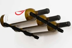 Support à bouteilles Vino Pins tiges pour 3 Bouteilles Aluminium usiné