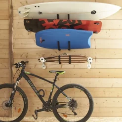 Support de rangement mural pour planche de surf Mottez L. 23 cm acier
