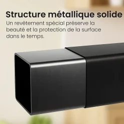 Support en métal avec roulettes, étagère robuste, stockage bois de chauffage salon Noir/25x100x150cm