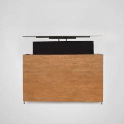 Support Meuble TV pour la maison et le jardin - décor en bois