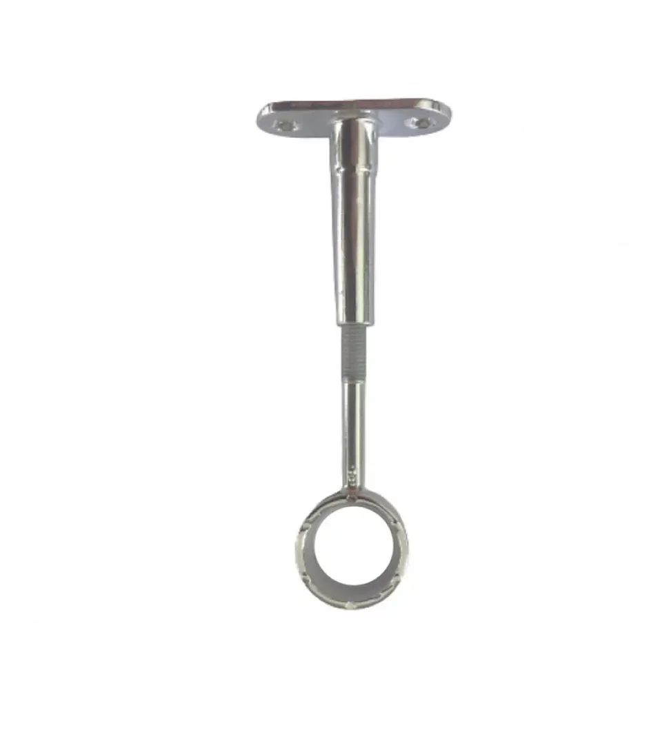 Support Oeil Réglable en Acier pour Tringle de Penderie diamètre 20 mm