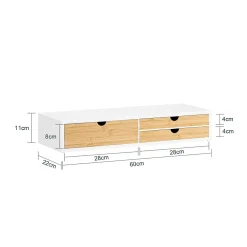 Support pour écran d'ordinateur universal ou écran TV, BBF11-WN, SoBuy