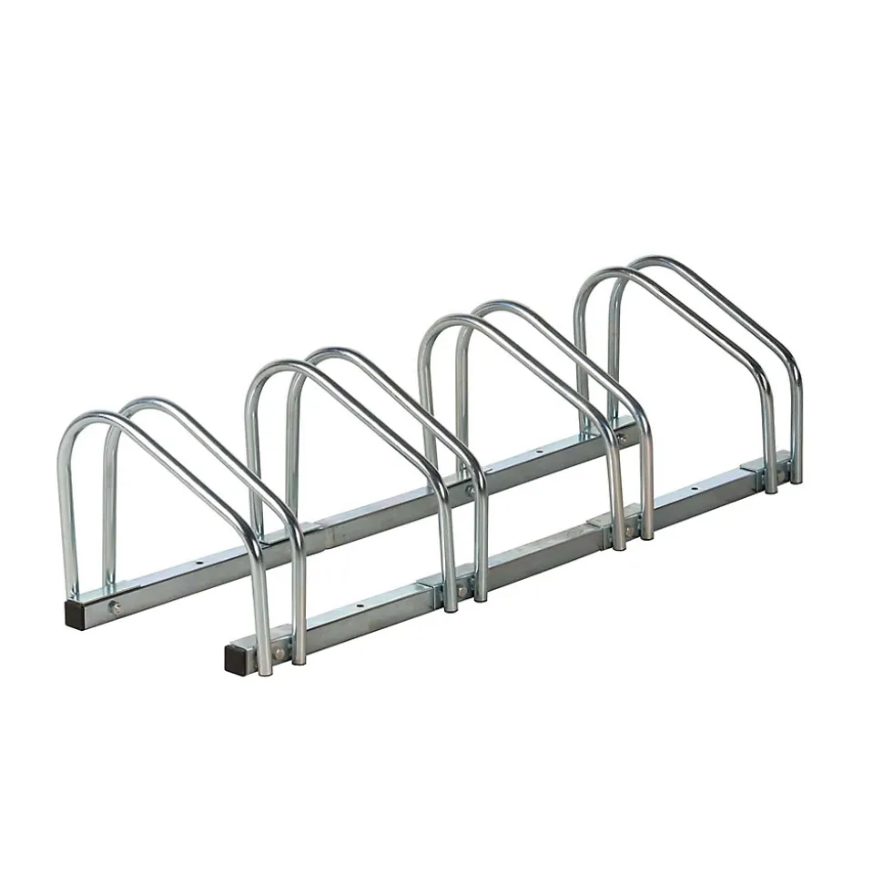 Support Vélo Râtelier DUNLOP - Range Vélo Sol ou Mural 4 Vélos - Support Garage Compact & Robuste - Montage Facile