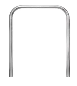 Support vélos tubulaire sans barre tansversale fixation a sceller Lot de 18 pièces.