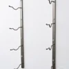 Supports à grandes bouteilles de vin (4 Bouteilles) nickel