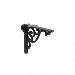 Supports étagères en zamac Diamètre 150 x 115 Fer noir vintage