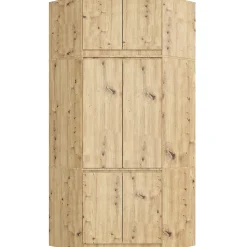 Surmeuble pour armoire AKORD S100 Chêne Artisan 100 cm 2 portes 3 étagères 100x50x55 cm