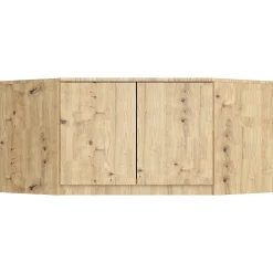 Surmeuble pour armoire AKORD S100 Chêne Artisan 100 cm 2 portes 3 étagères 100x50x55 cm
