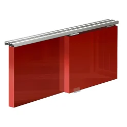 Système coulissant SLID'UP 100 pour 2 portes de placard - rail 1 m - 9 kg