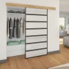 Système coulissant SLID'UP 120 pour 1 porte de placard - rail 1,5 m - 45 kg