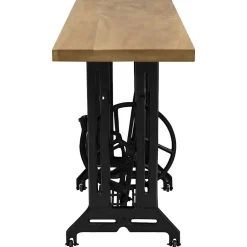 Table console avec machine à coudre 110x40x75 cm vidaXL
