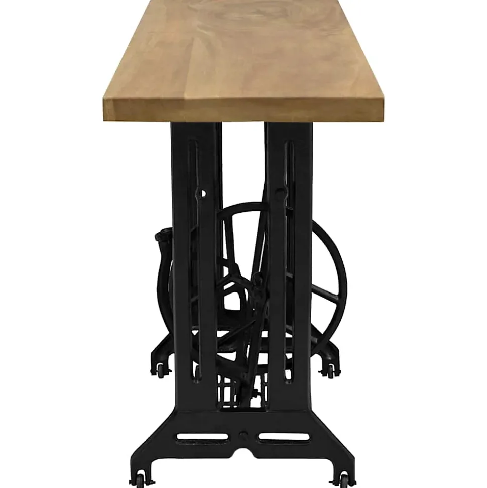 Table console avec machine à coudre 110x40x75 cm vidaXL