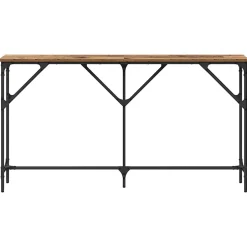 Table console Bois Ancien 140 x 23 x 75 cm vidaXL